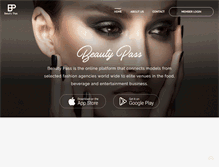 Tablet Screenshot of beautypass.net